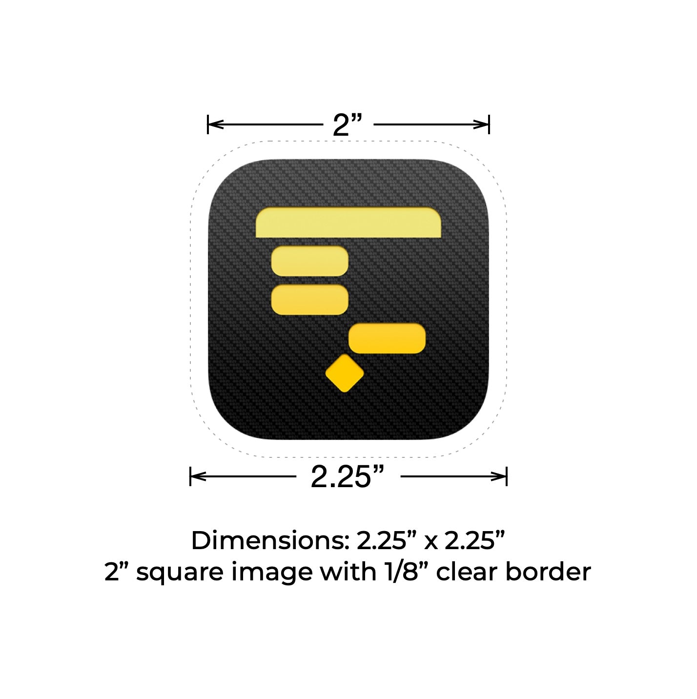 OmniPlan 4 App Icon Sticker